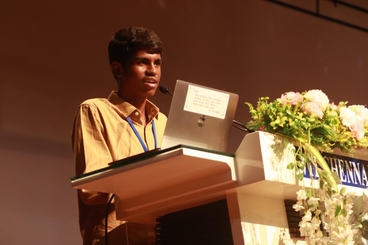 Speaking at CyberX, Chennai
